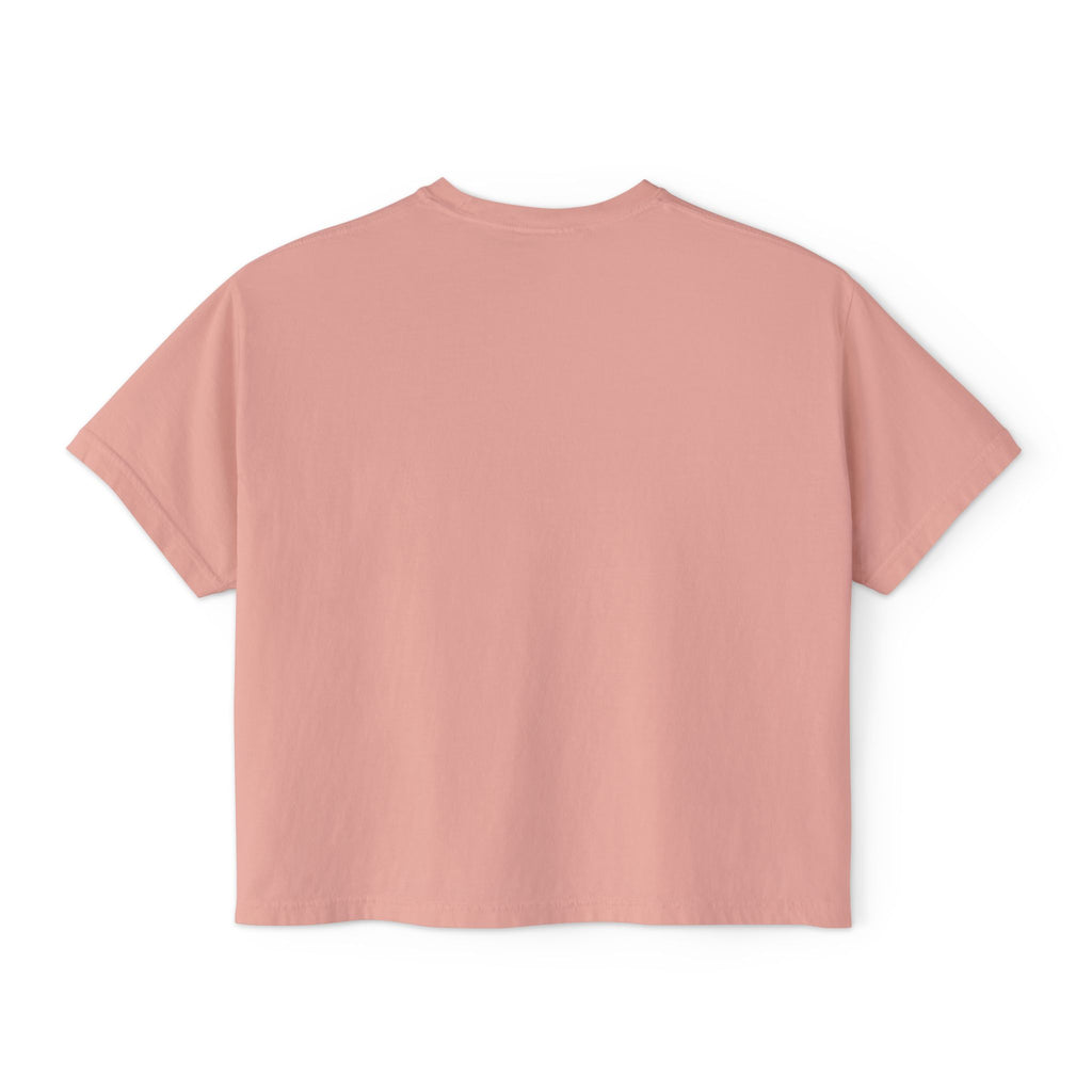 Overthinking Is My Cardio Boxy Tee - Women's Graphic Crop T-Shirt