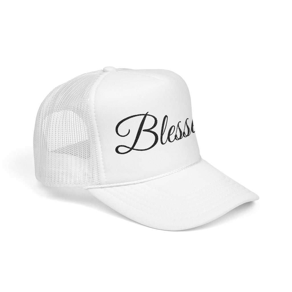 Blessed Trucker Hat - Script Foam Cap