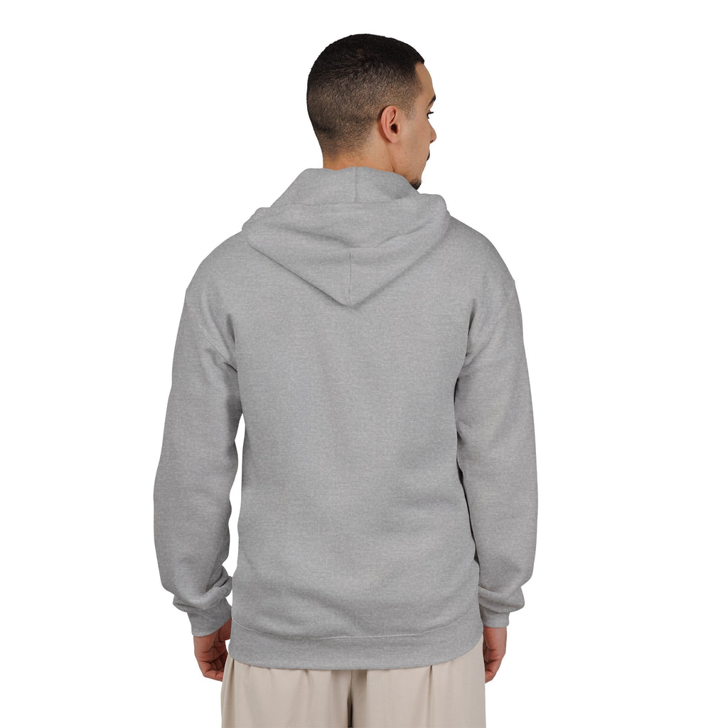Zip Hoodie with Tangled Brain Cartoon Graphic - Anxiety Relief Humor Sweatshirt