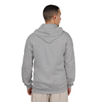 Zip Hoodie with Tangled Brain Cartoon Graphic - Anxiety Relief Humor Sweatshirt