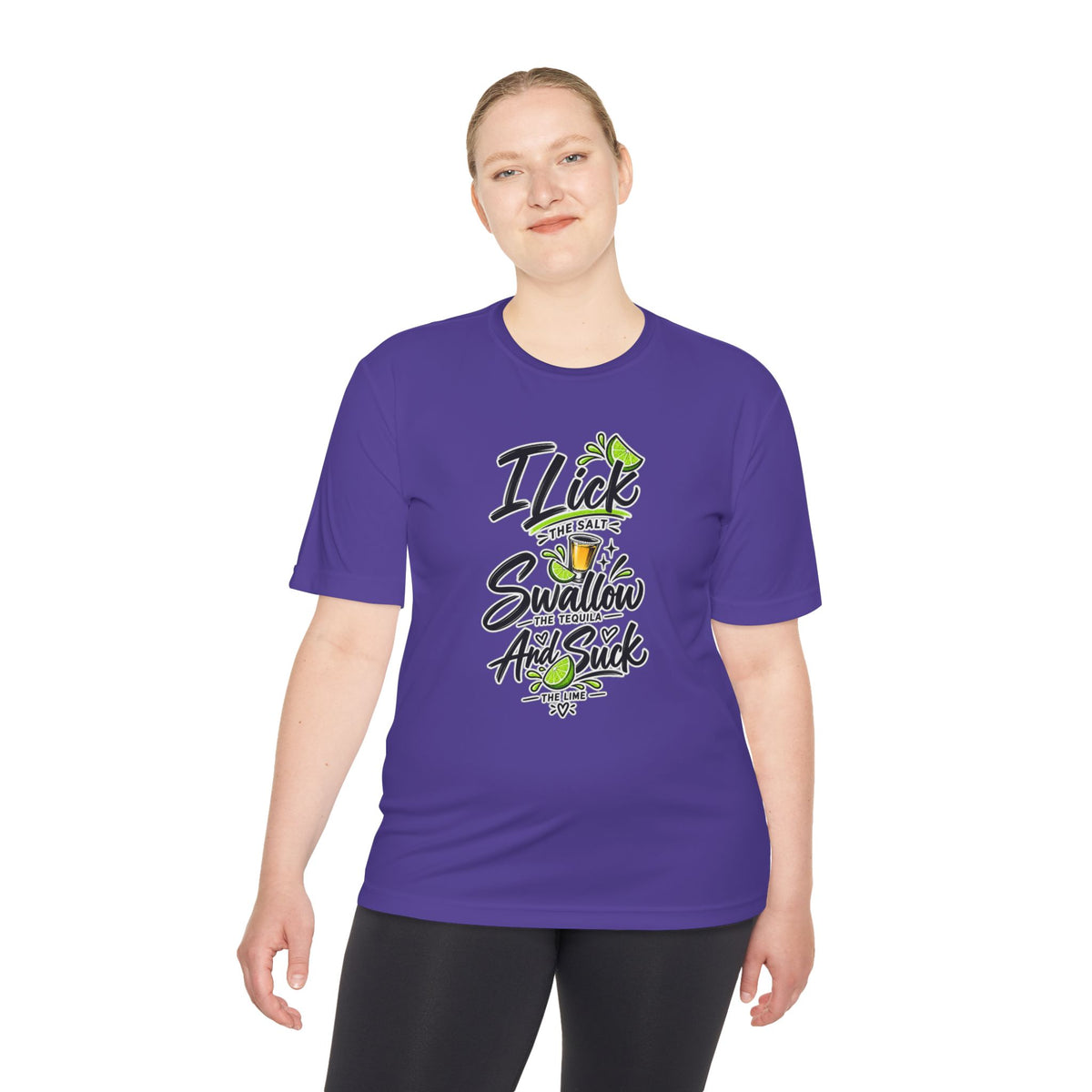 Graphic Tee - "I Lick the Salt, Swallow the Tequila and Suck the Lime" Funny Margarita Shirt