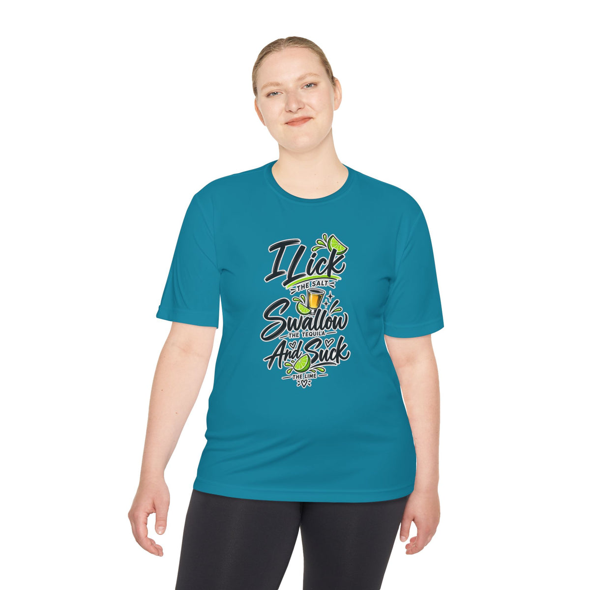 Graphic Tee - "I Lick the Salt, Swallow the Tequila and Suck the Lime" Funny Margarita Shirt