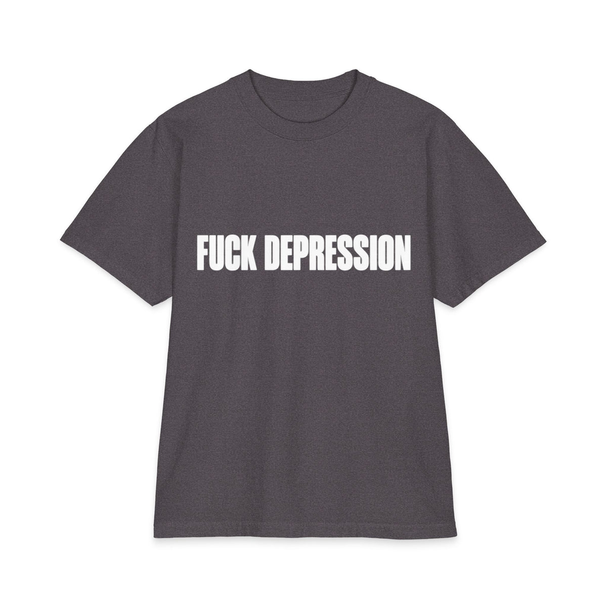 Fuck Depression T‑Shirt - Bold Mental Health Awareness Tee