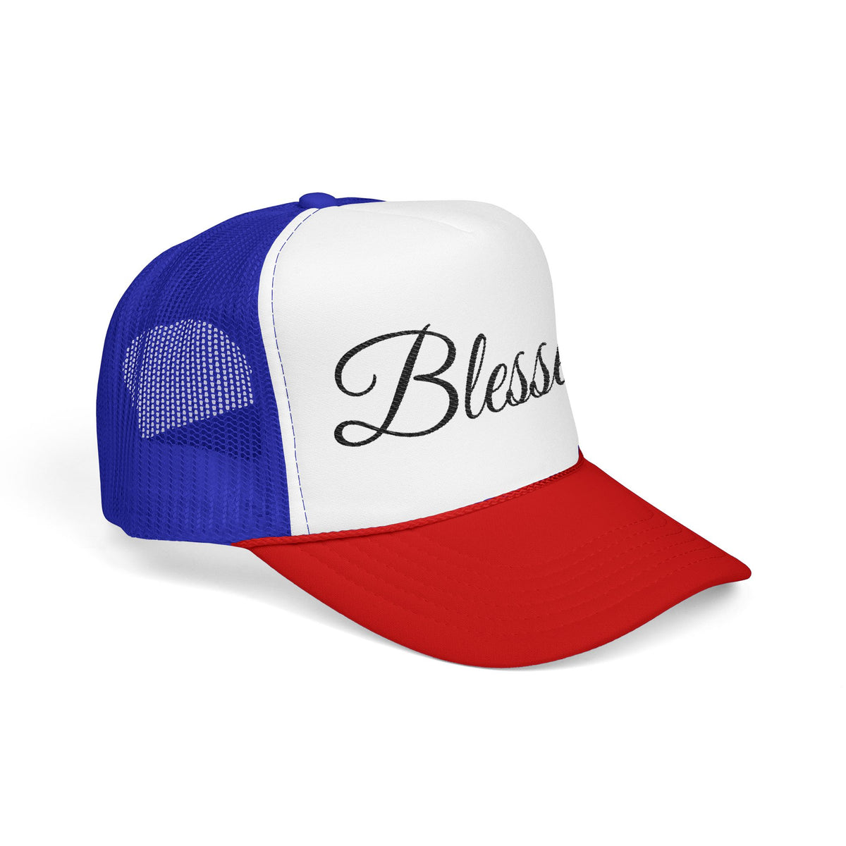 Blessed Trucker Hat - Script Foam Cap