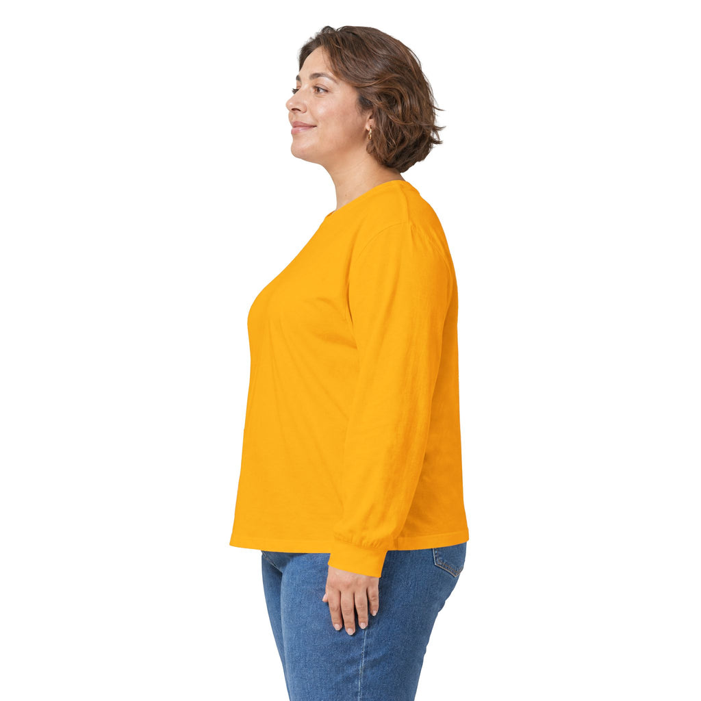 Long Sleeve Tee - "My Anxiety Is Chronic But My Personality Is Iconic" Graphic