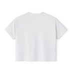 Boxy Tee - "my neck, my back / my anxiety attacks" Minimalist Anxiety Awareness Crop Top