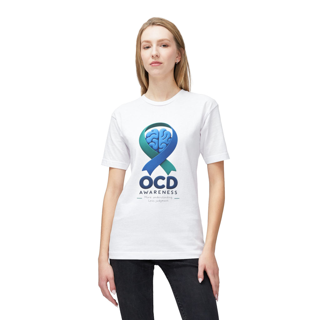 OCD Awareness Ribbon T-Shirt - Mental Health Support Tee