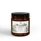 Soy Candle - "Breathe Relax Let Go" Aromatherapy Candle (4oz & 9oz)