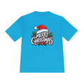 Merry Christmas Tee — Holiday Santa Hat Graphic Moisture-Wicking Shirt