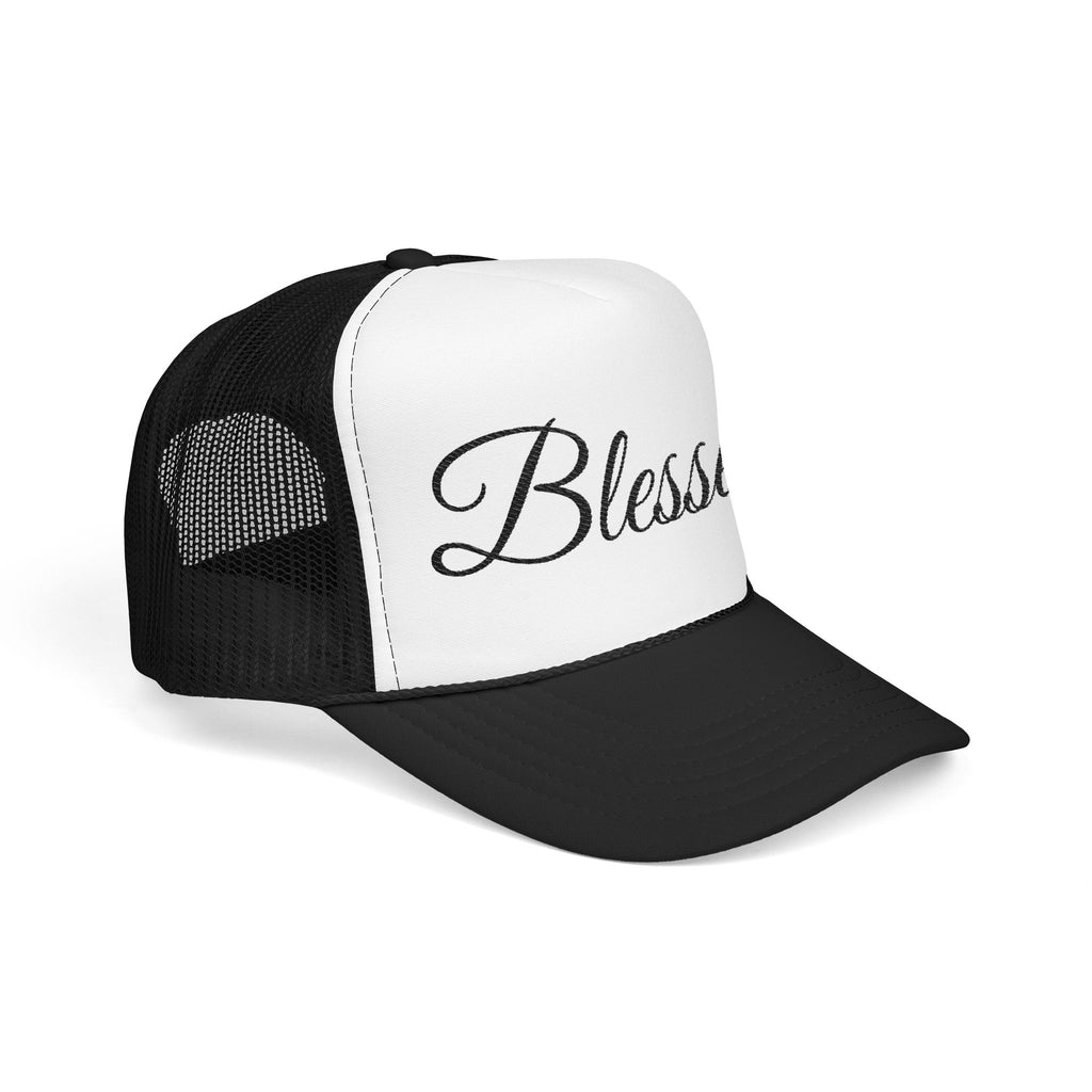 Blessed Trucker Hat - Script Foam Cap