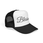 Blessed Trucker Hat - Script Foam Cap