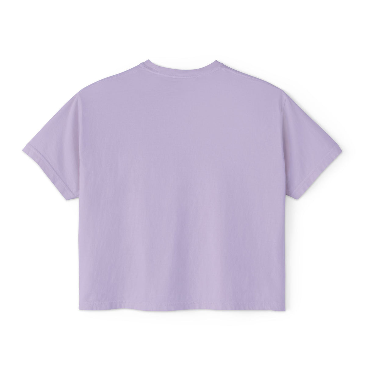 Boxy Tee - "my neck, my back / my anxiety attacks" Minimalist Anxiety Awareness Crop Top