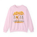 ADHD Skeleton Crewneck Sweatshirt - "Why fit in when you were born to stand out?"