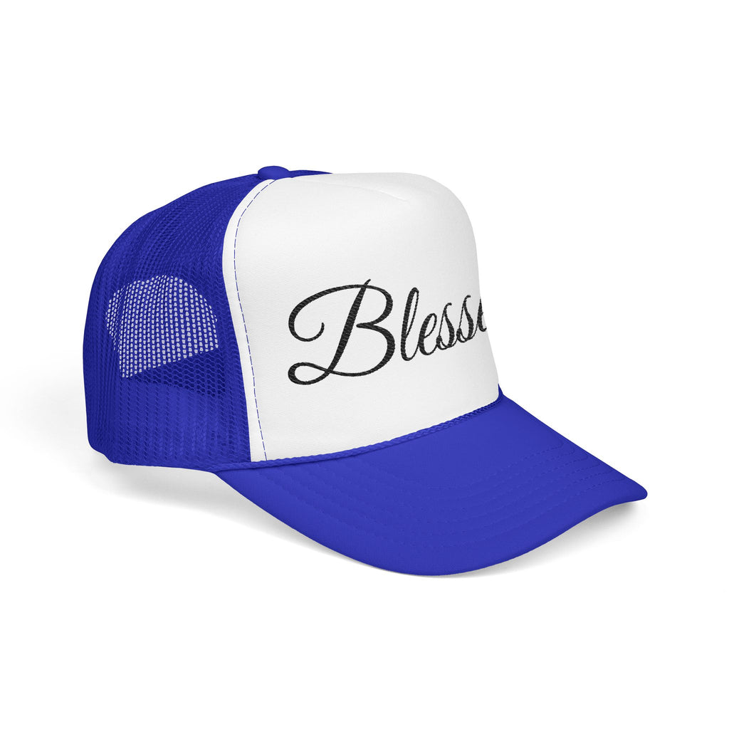 Blessed Trucker Hat - Script Foam Cap