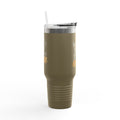 40oz Insulated Travel Mug - “I Bet You Think This Is Coffee” Funny Tumbler, Stainless Steel Thermal Cup with Handle & Straw