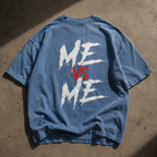 Me vs Me T-Shirt - Motivational Self-Competition Graphic Tee