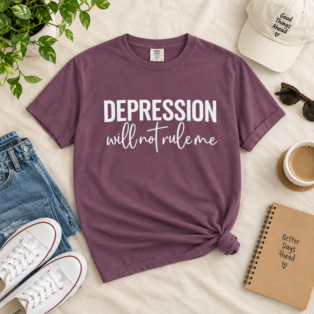 Depression Will Not Rule Me T-Shirt