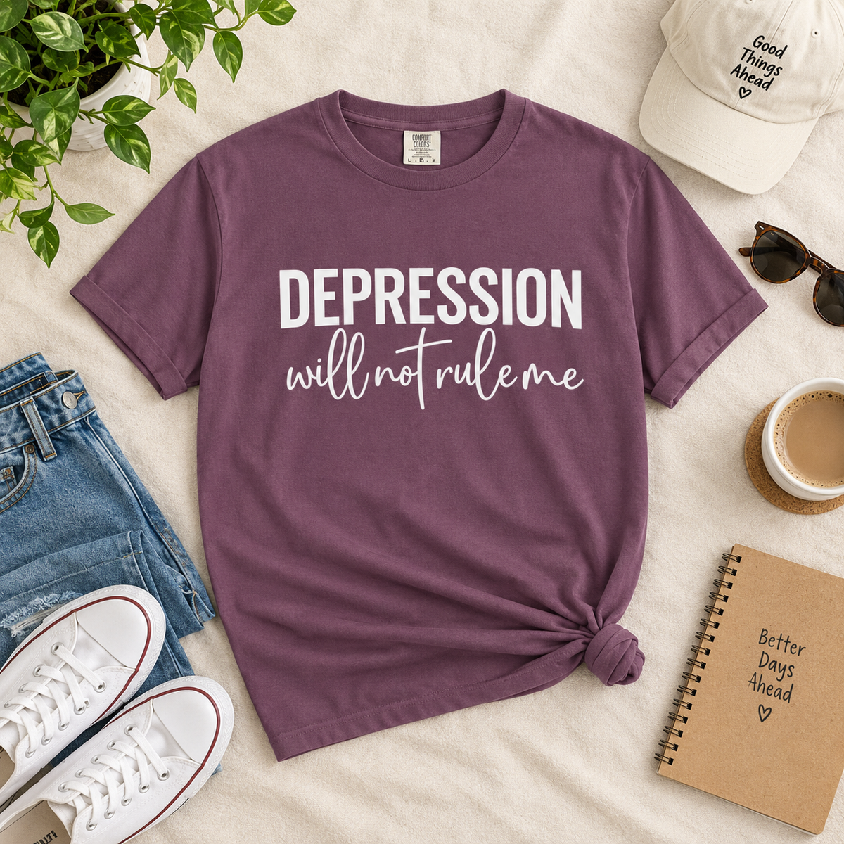 Depression Will Not Rule Me T-Shirt