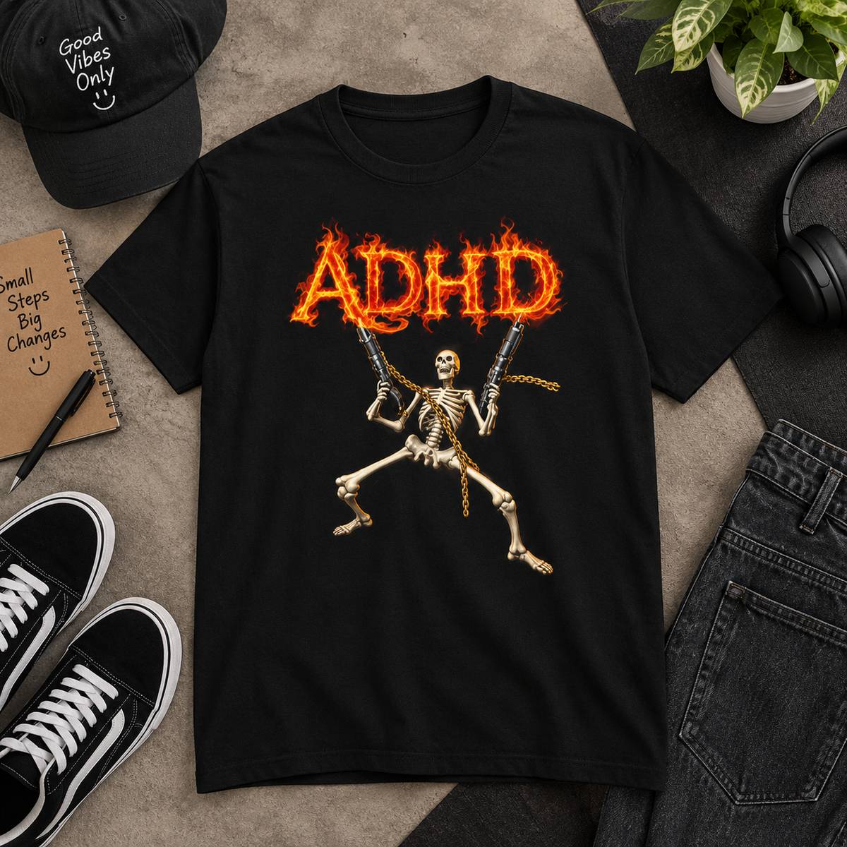 ADHD Awareness T-Shirt, Mental Health Graphic Tee