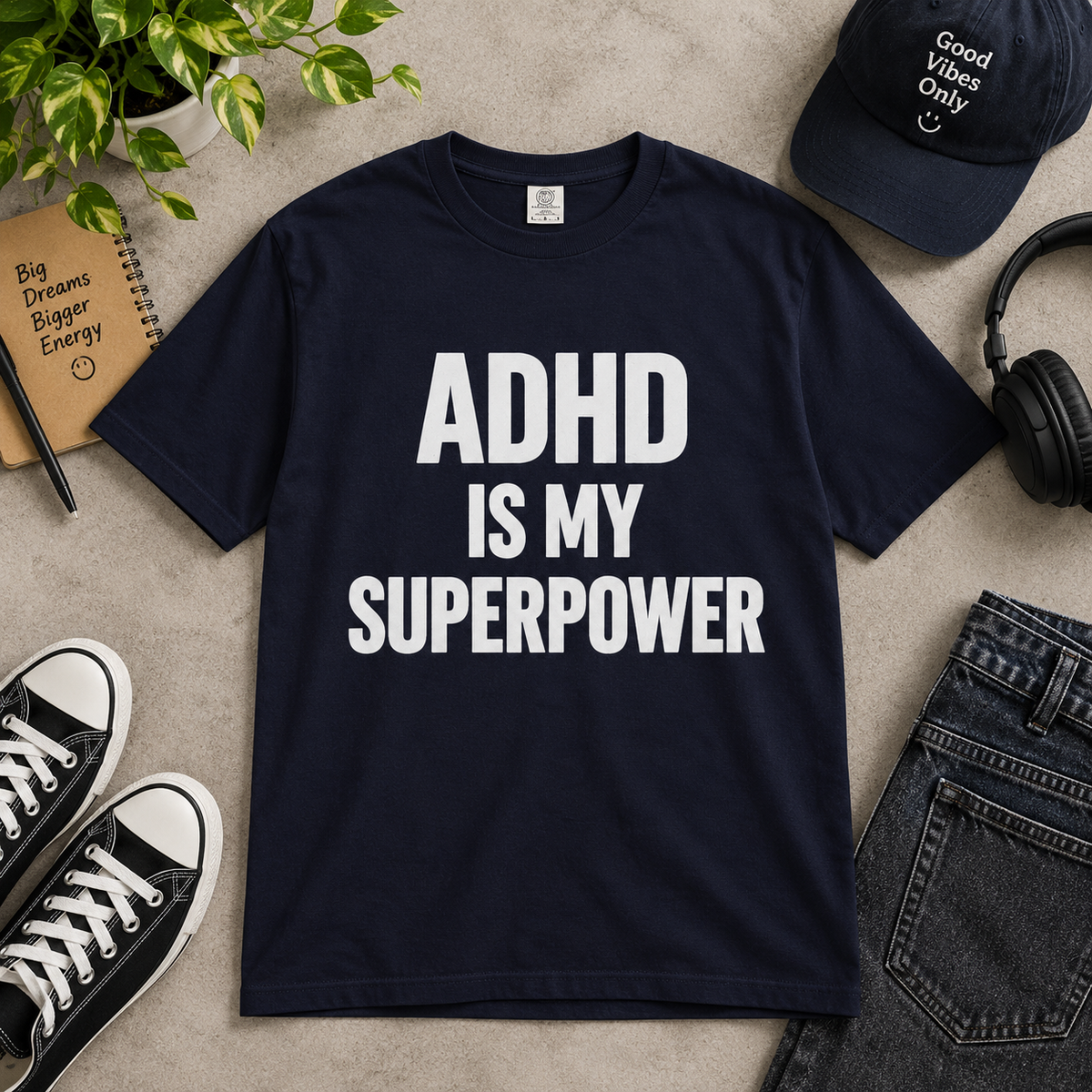 ADHD Is My Superpower T-Shirt