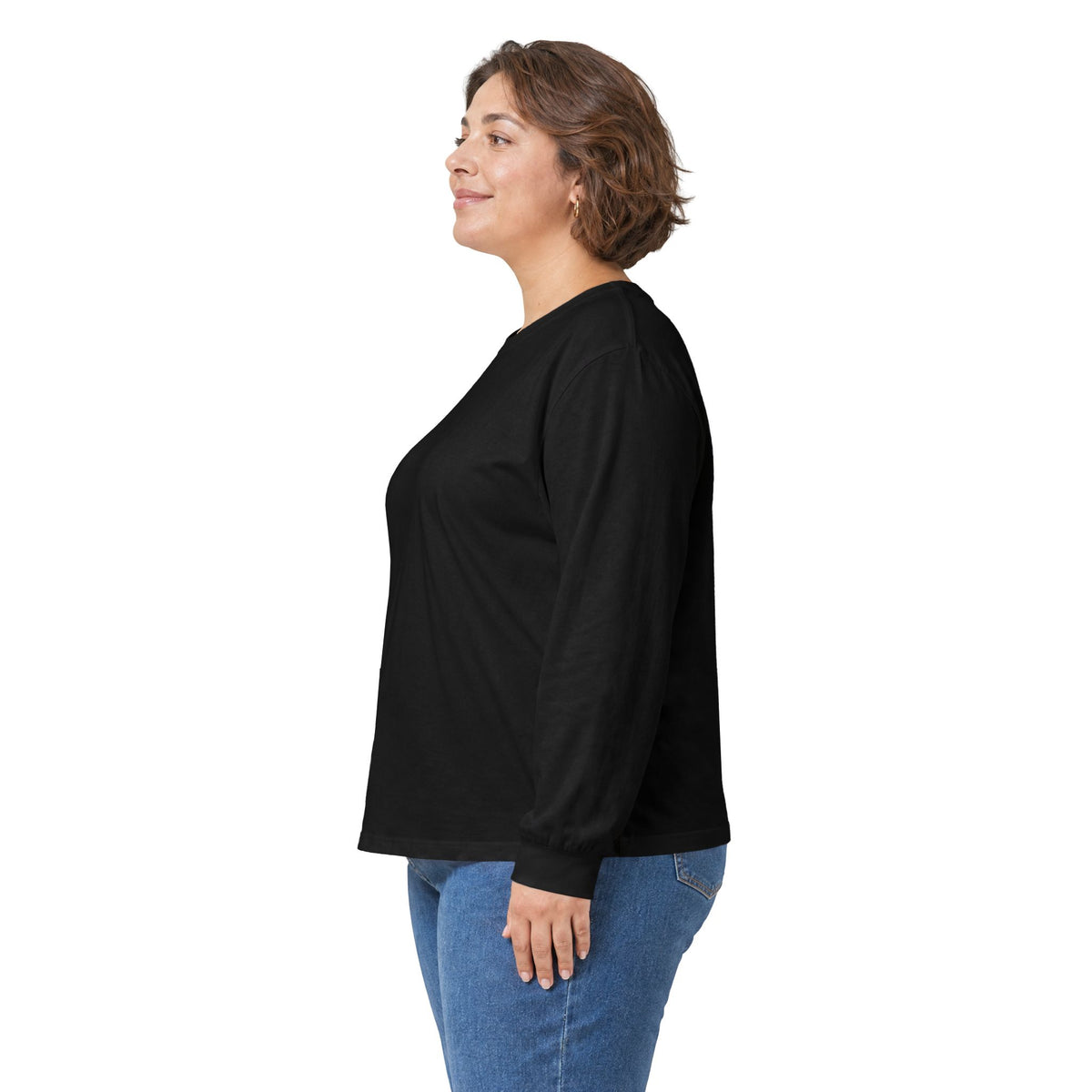Long Sleeve Tee - "My Anxiety Is Chronic But My Personality Is Iconic" Graphic