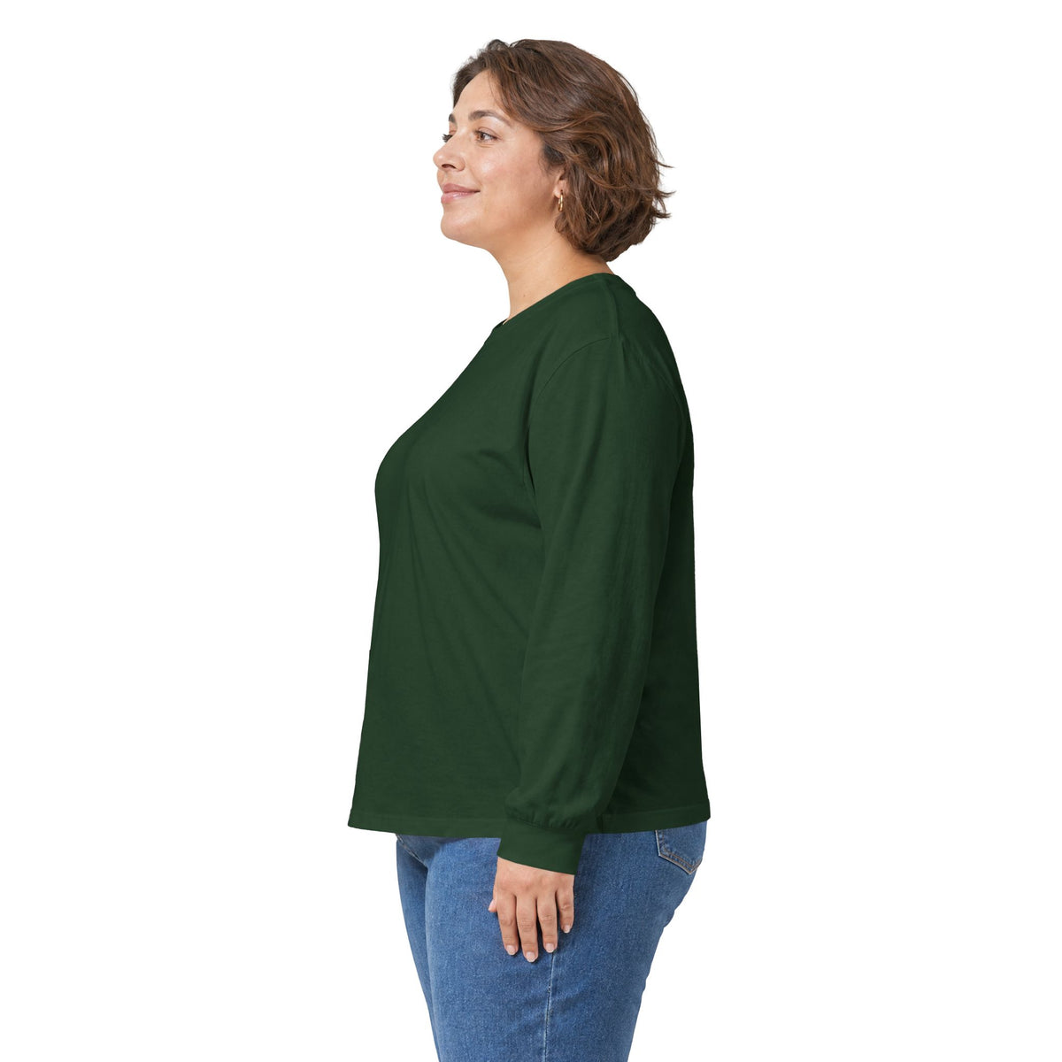 Long Sleeve Tee - "My Anxiety Is Chronic But My Personality Is Iconic" Graphic