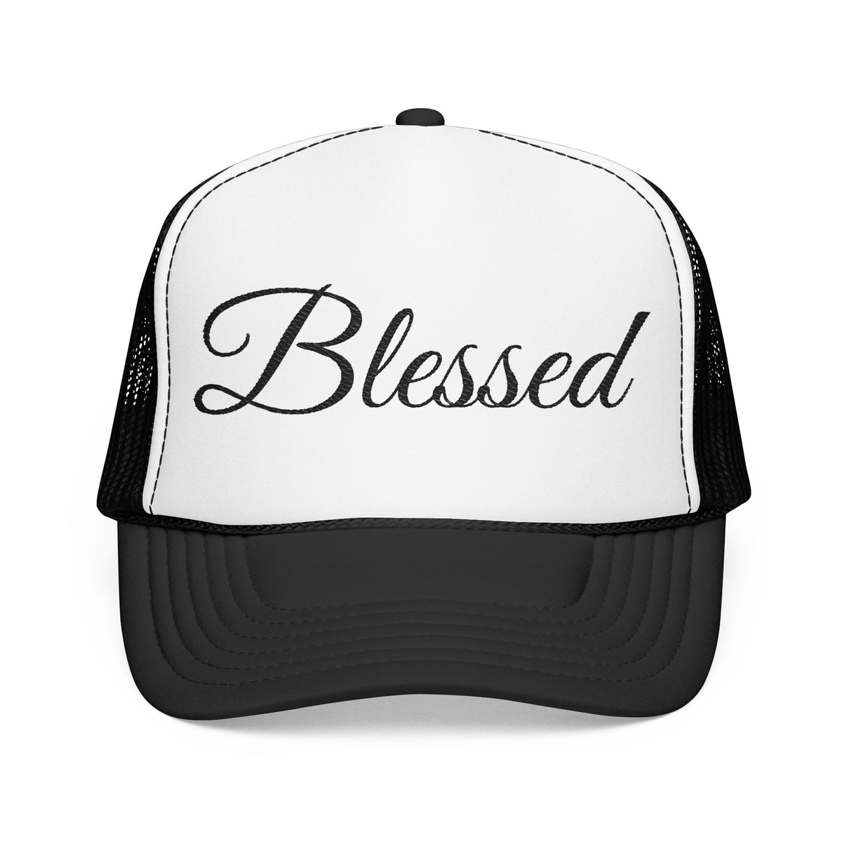 Blessed Trucker Hat - Script Foam Cap