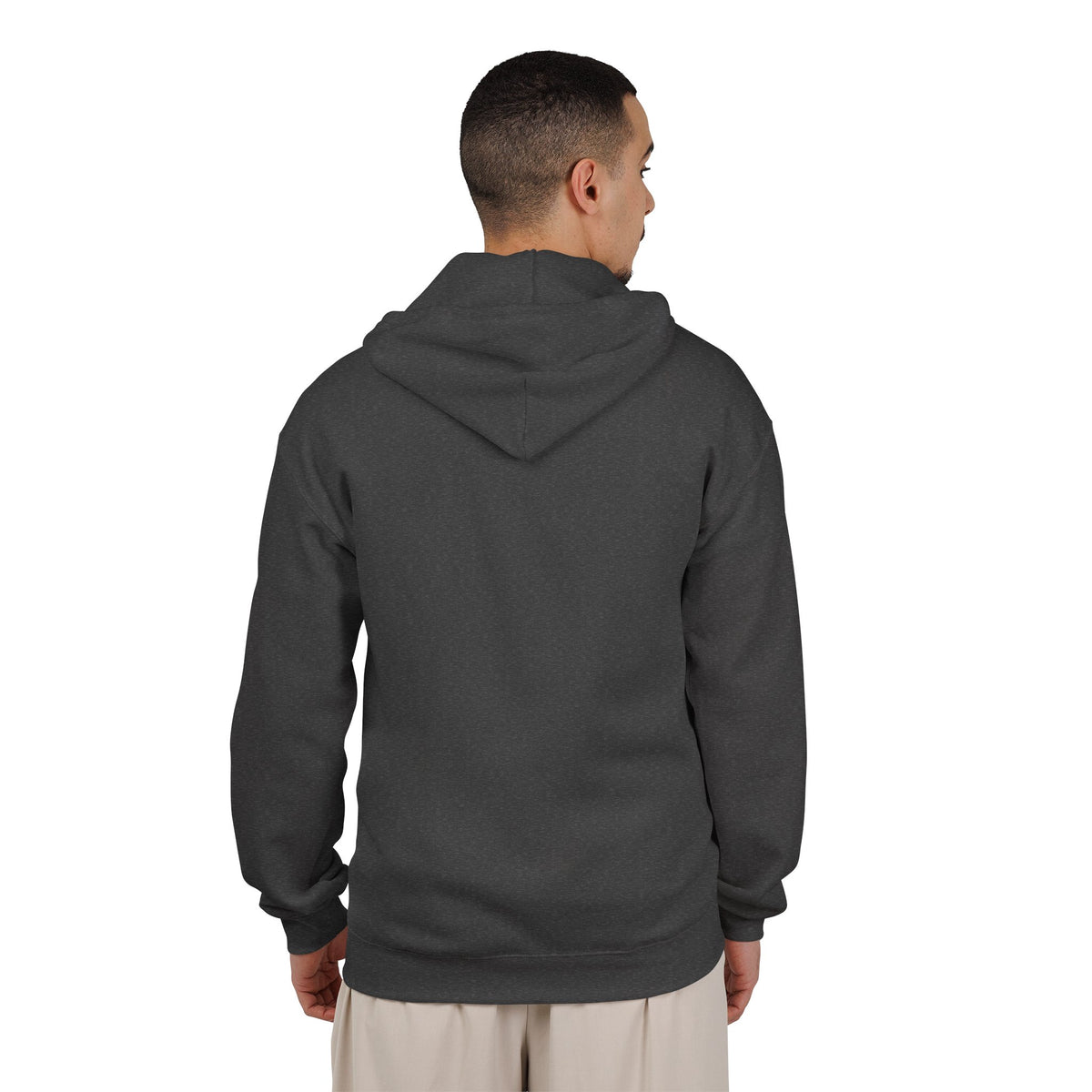 Zip Hoodie with Tangled Brain Cartoon Graphic - Anxiety Relief Humor Sweatshirt