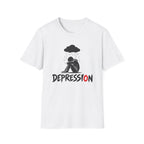 Depression Awareness T-Shirt - Rain Cloud Mental Health Tee