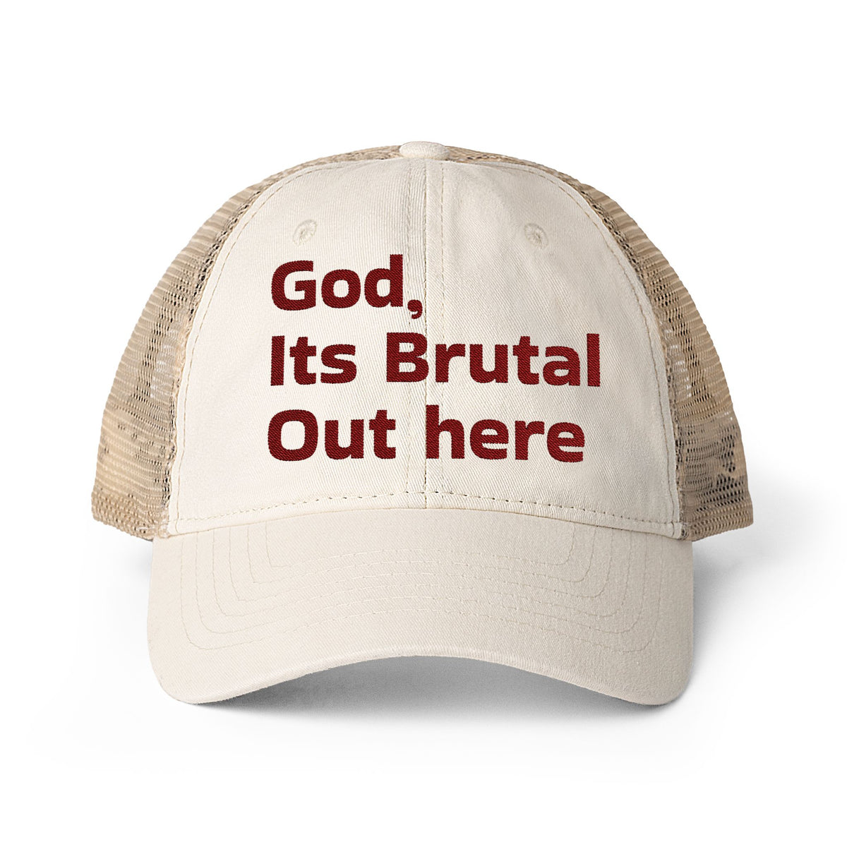 Women's Washed Mesh-Back Cap