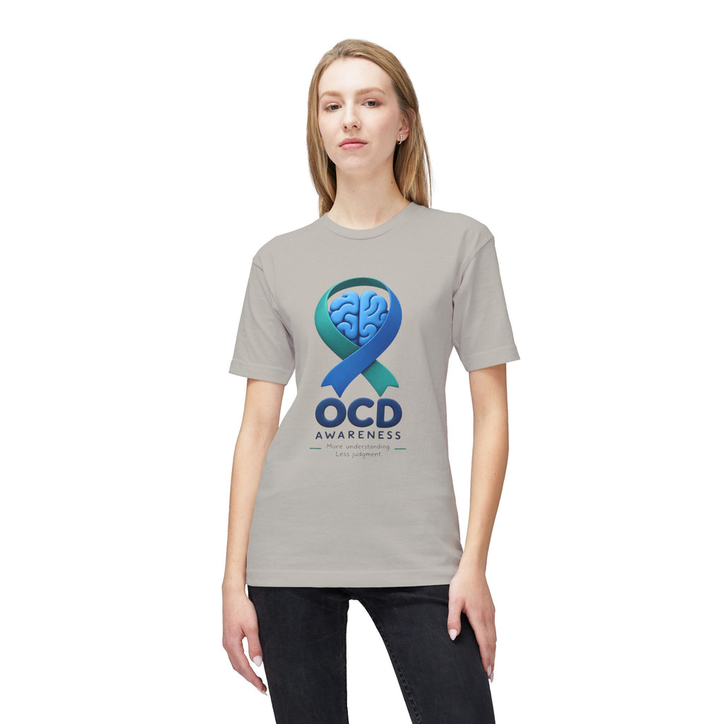 OCD Awareness Ribbon T-Shirt - Mental Health Support Tee