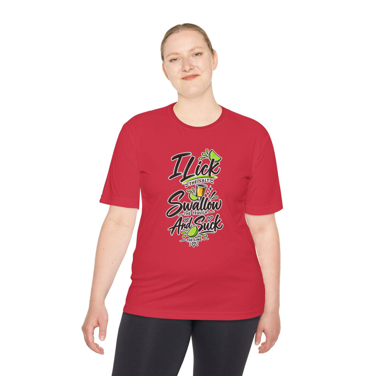 Graphic Tee - "I Lick the Salt, Swallow the Tequila and Suck the Lime" Funny Margarita Shirt