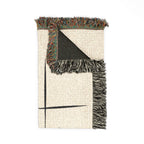 Tic-Tac-Love Woven Throw Blanket - Cozy Heart Tic-Tac-Toe Design