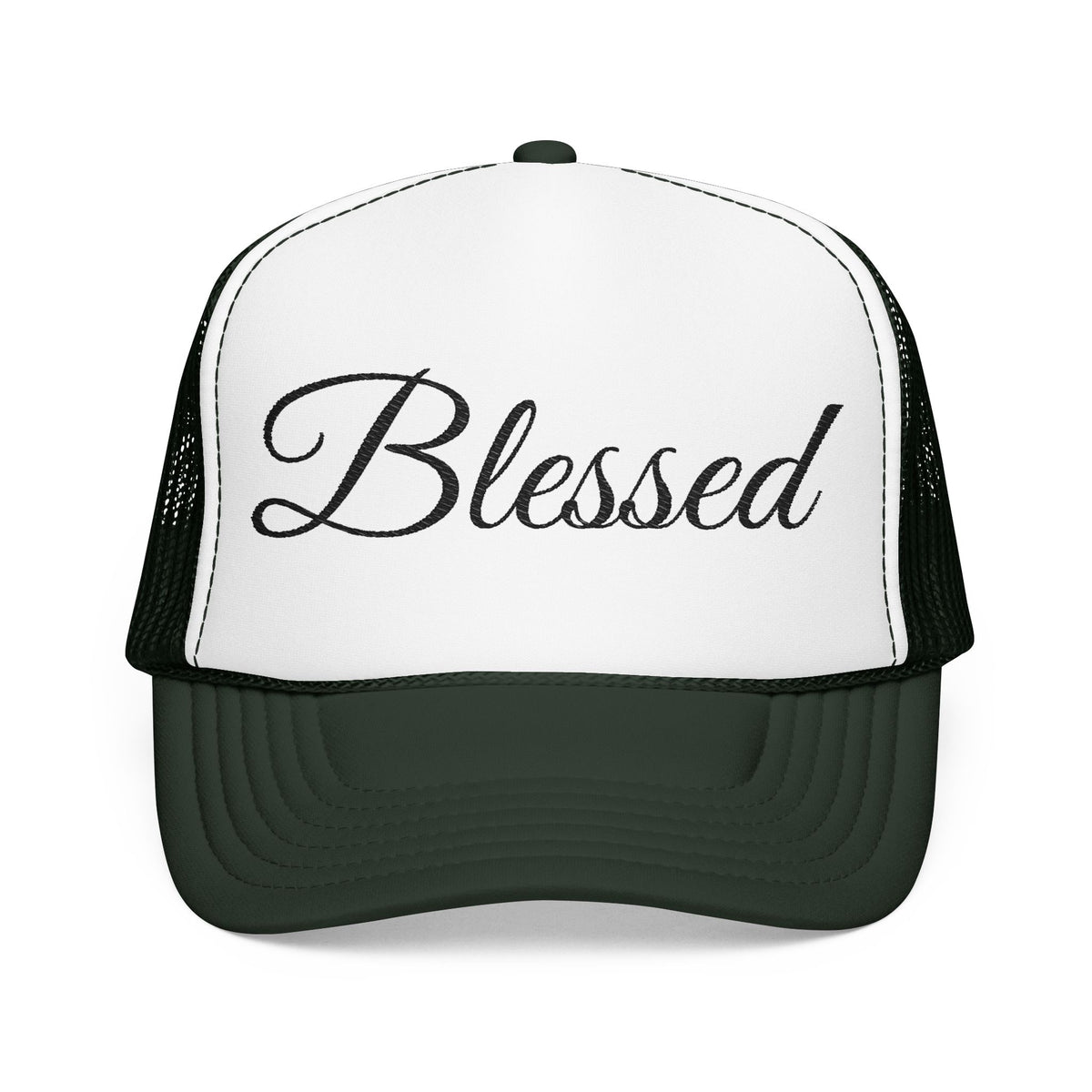 Blessed Trucker Hat - Script Foam Cap