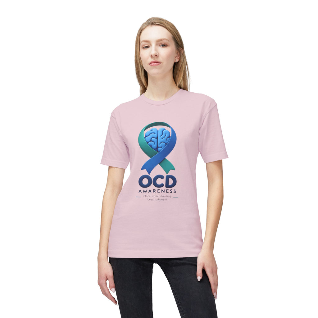 OCD Awareness Ribbon T-Shirt - Mental Health Support Tee