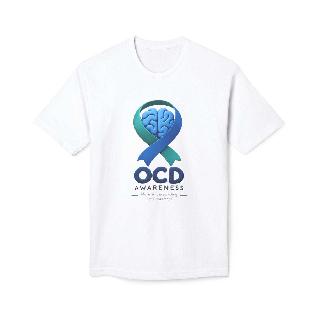 OCD Awareness Ribbon T-Shirt - Mental Health Support Tee