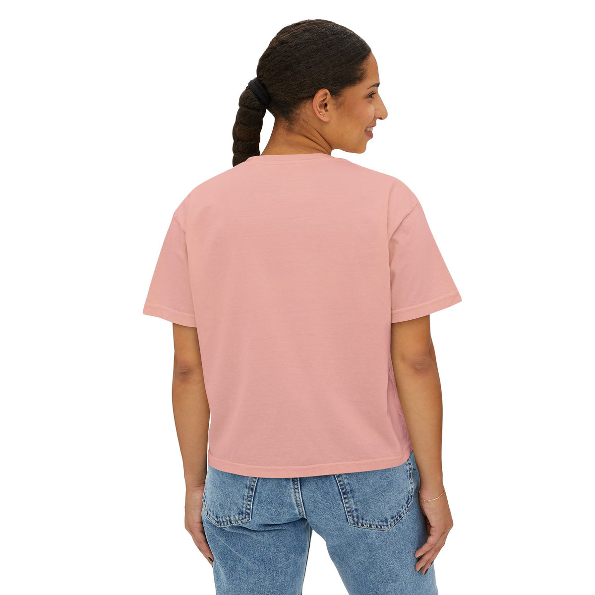 Overthinking Is My Cardio Boxy Tee - Women's Graphic Crop T-Shirt