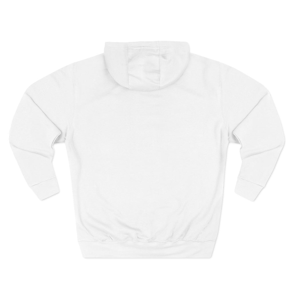 Peace Minimalist Hoodie - Small Gothic Text Chest Print
