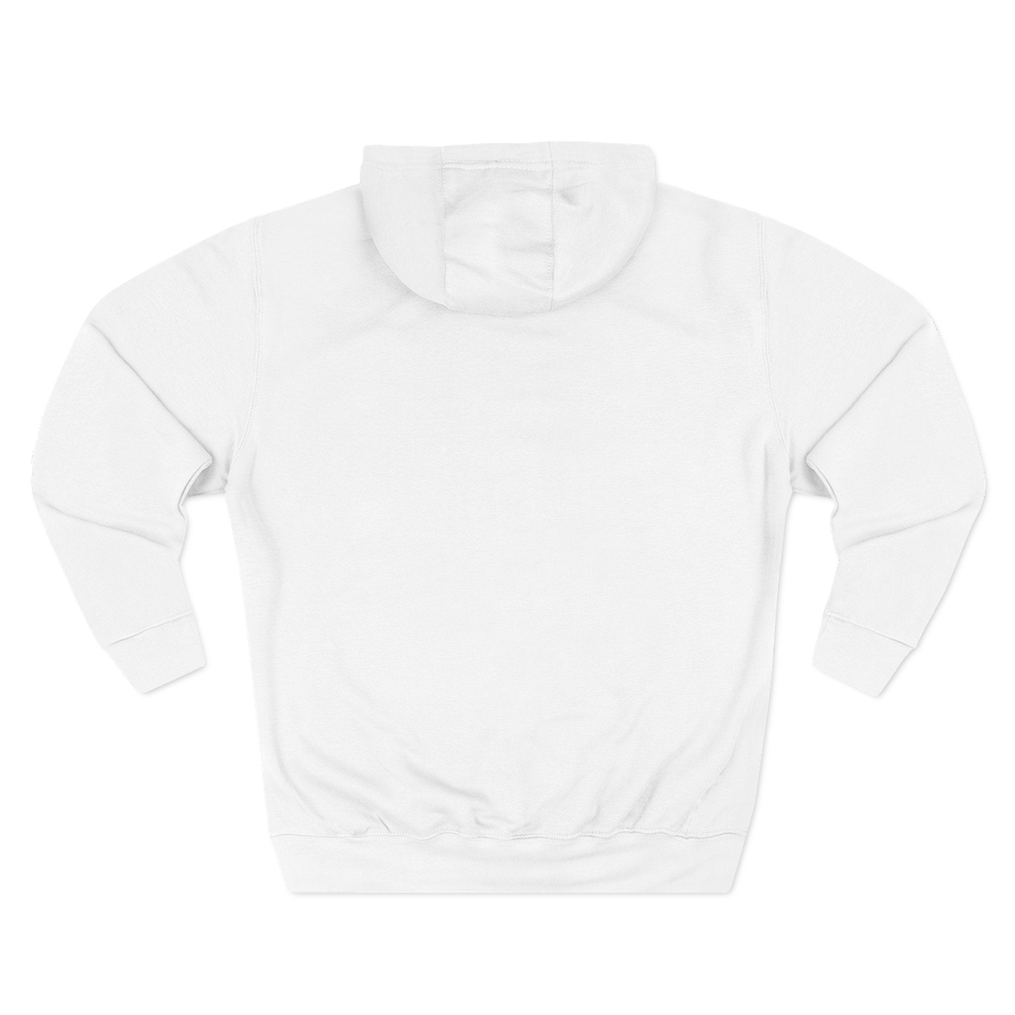 Peace Minimalist Hoodie - Small Gothic Text Chest Print