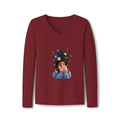 Floral Daydream V-Neck Tee